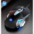 HP Gaming Mouse ( 7-Button // 800-2400DPI // Ergonomic Design // Silent Clicking // Durable Metal Base ) [ G160 ]